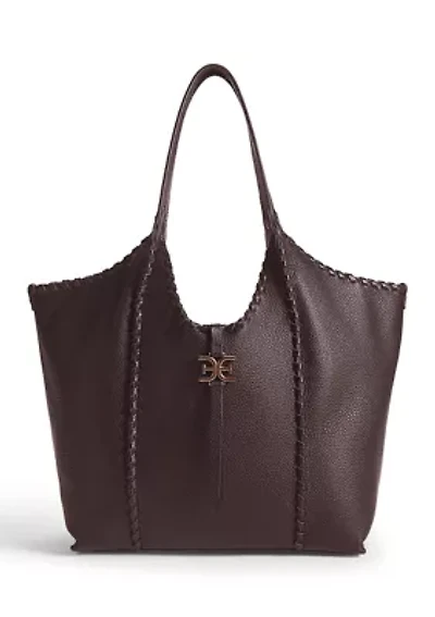   Sylvia Medium Whipstitch Expandable Tobo Bag