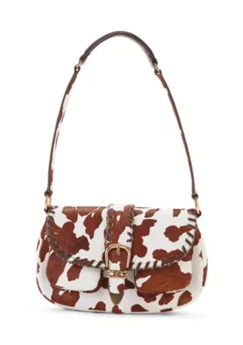 Rue Medium Cow Haircalf Shoulder Bag