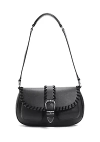 Rue Medium Shoulder Bag in Pebble Leather