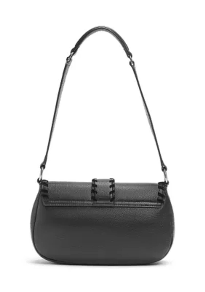 Rue Medium Shoulder Bag in Pebble Leather