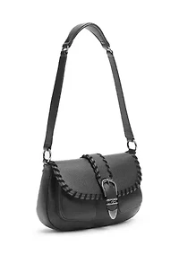 Rue Medium Shoulder Bag in Pebble Leather