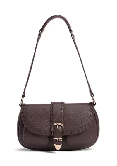 Rue Medium Shoulder Bag in Pebble Leather 