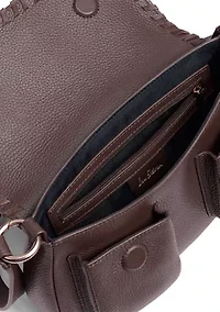 Rue Medium Shoulder Bag in Pebble Leather 