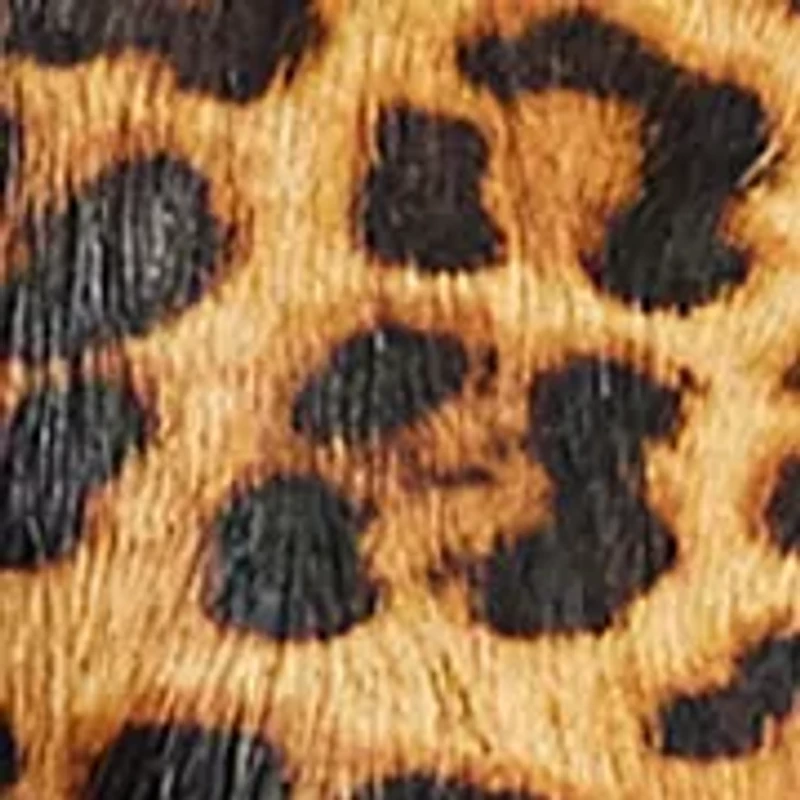 Jovee Leopard Haircalf Bracelet Bag