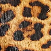 Jovee Leopard Haircalf Bracelet Bag