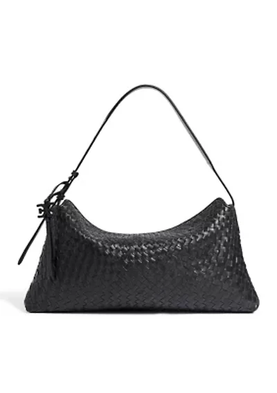 Petty Woven Shoulder Bag