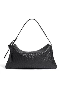 Petty Woven Shoulder Bag