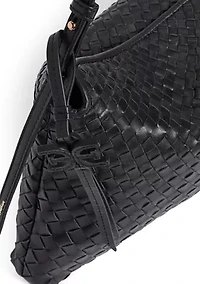 Petty Woven Shoulder Bag