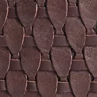 Petty Basket Weave Leather Shoulder Bag