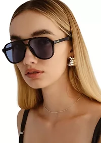 Tragic Magic Oval Frame Sunglasses