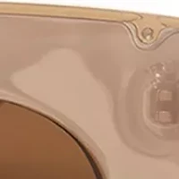 Air Heart Oversized Frame Sunglasses