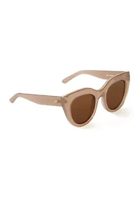 Air Heart Oversized Frame Sunglasses