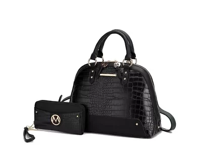 Nora Croco Handbag