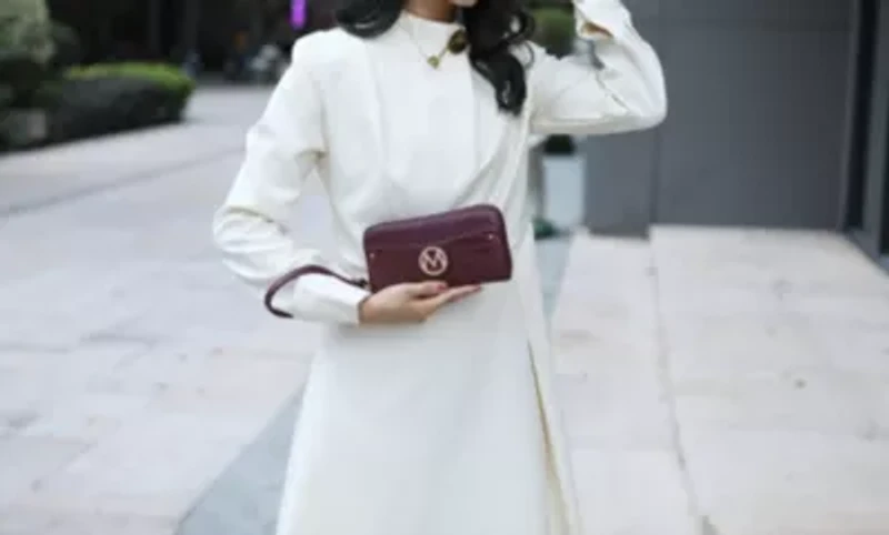 Nora Croco Handbag