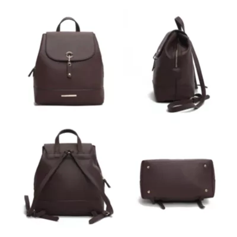 Laura Vegan Leather Backpack
