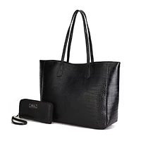 Sadie Oversize Tote & Wallet Set