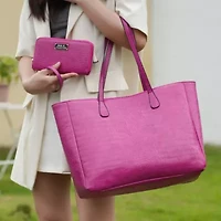 Sadie Oversize Tote & Wallet Set