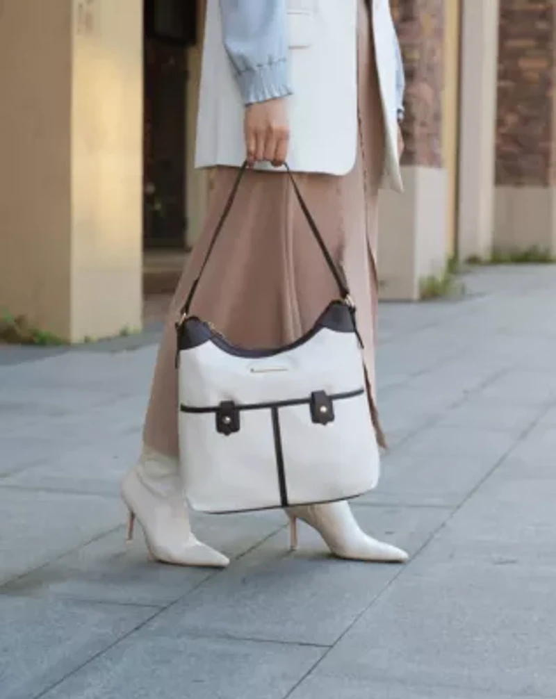 Harper Color Block Shoulder Bag