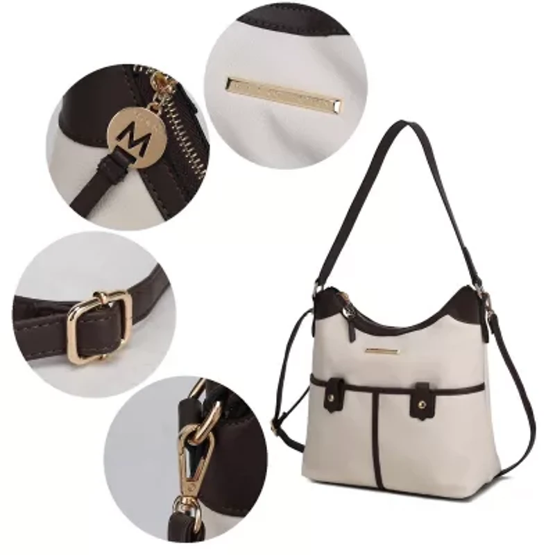 Harper Color Block Shoulder Bag