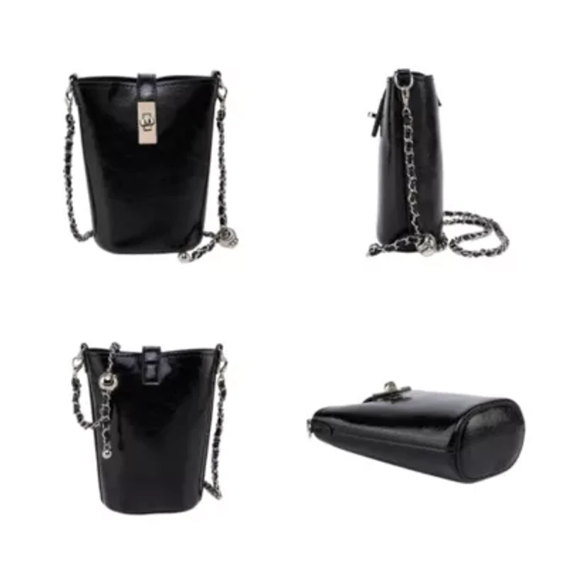 Evelina Mini Bucket Bag