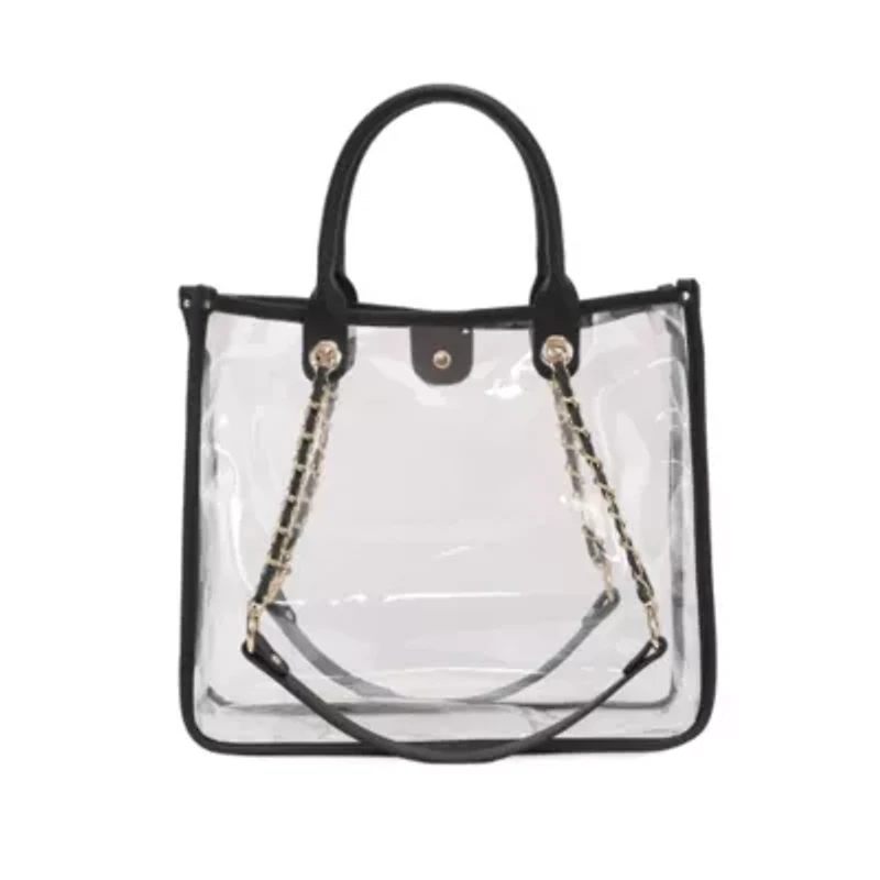 Diva Clear Tote Bag 2PC