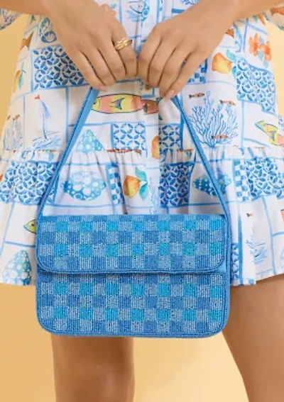 Sewing Down South x Crown & Ivy™ Beaded Shoulder Bag