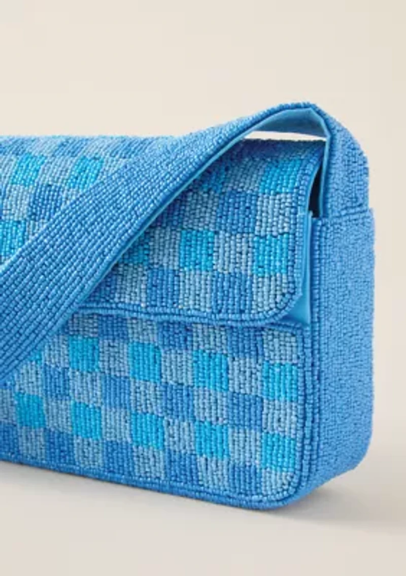 Sewing Down South x Crown & Ivy™ Beaded Shoulder Bag