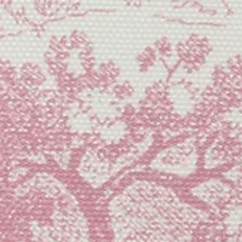 Toile Printed Canvas Crossbody Tote Bag