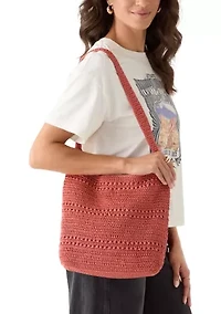 Large Kimberly Crochet Hobo