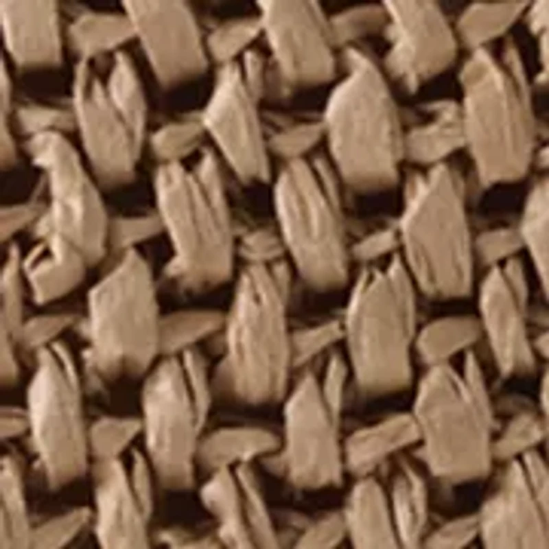 Straw Hobo Bag with Bead Hangoff