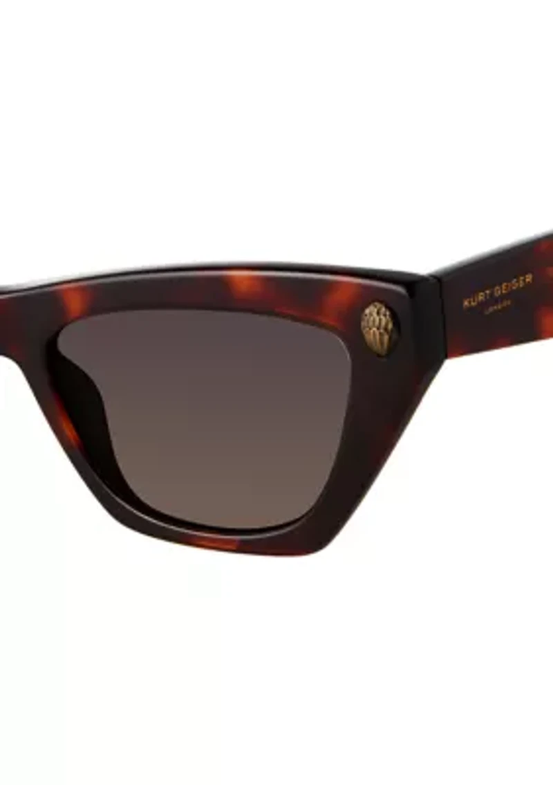 Shoredtich Small Cat Eye Frame Sunglasses