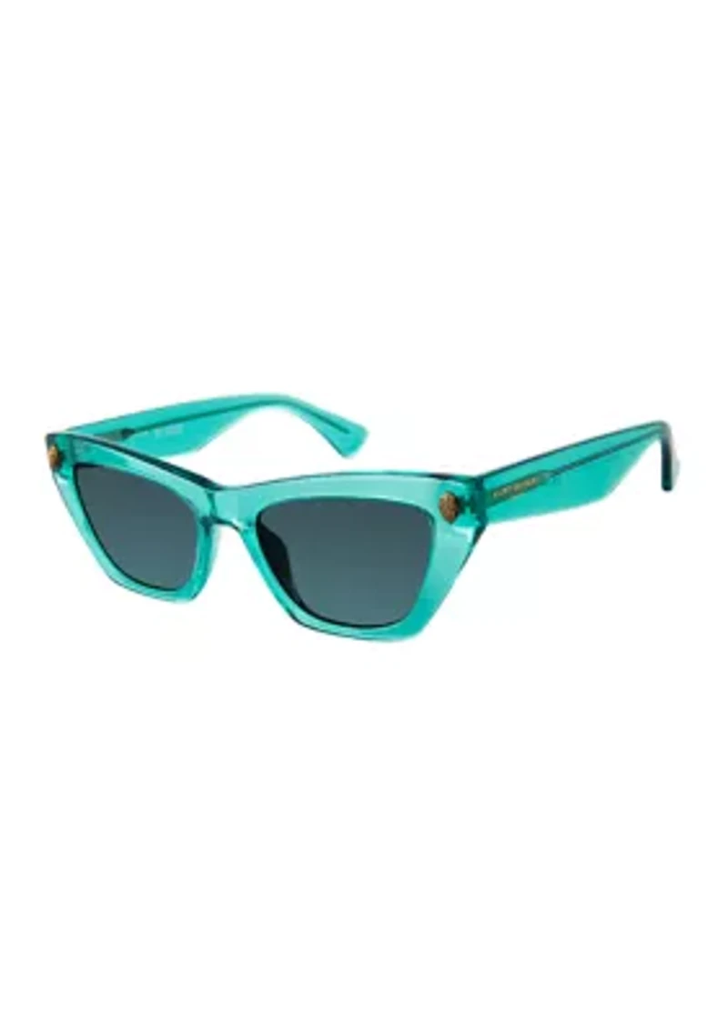 Shoreditch Small Transparent Cat Eye Frame Sunglasses