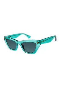 Shoreditch Small Transparent Cat Eye Frame Sunglasses