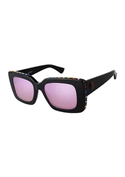 Shoreditch Rectangular Frame Sunglasses