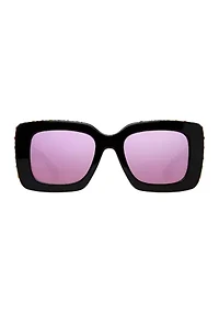 Shoreditch Rectangular Frame Sunglasses