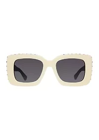 Shoreditch Rectangular Frame Sunglasses