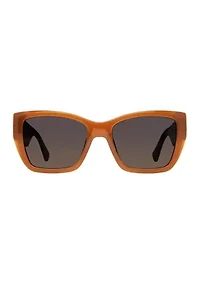 Kensington Rectangular Frame Sunglasses