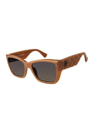 Kensington Rectangular Frame Sunglasses
