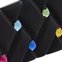 Kensington Rectangular Frame Crystal Sunglasses