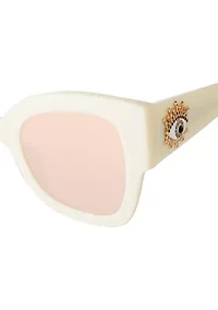 Eye Square Frame Butterfly Sunglasses