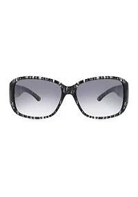 Rectangular Frame Sunglasses