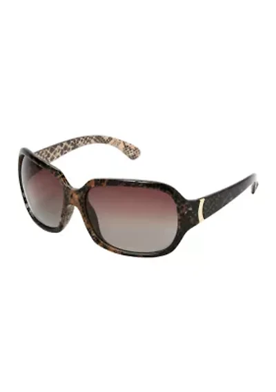 Rectangular Frame Sunglasses