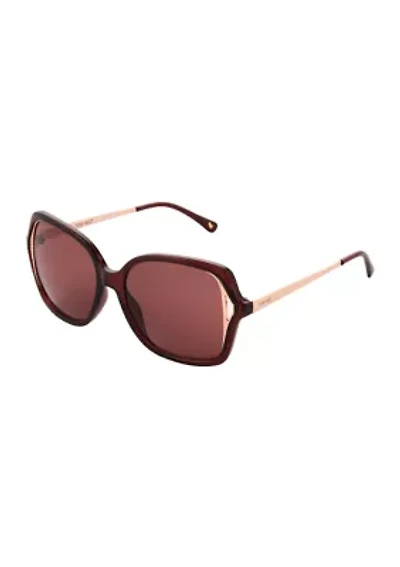 Bold Square Frame Sunglasses