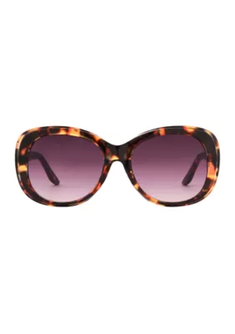 Oversized Tortoiseshell Sunglasses