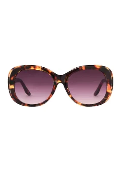 Oversized Tortoiseshell Sunglasses