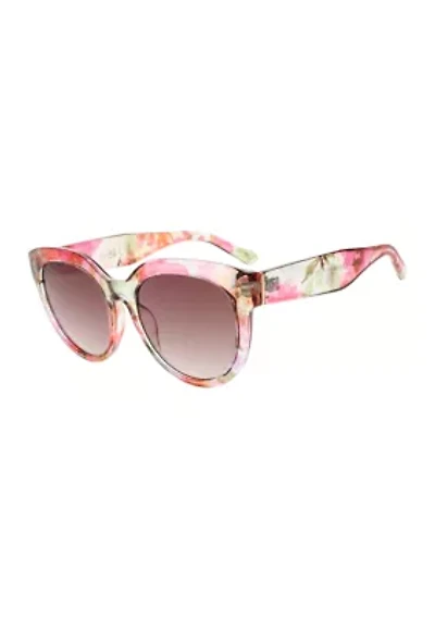 Floral Oversized Sunglasses
