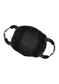 Reversible Pocket Tote, Logo Jacquard Black