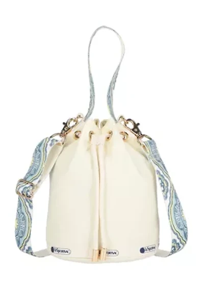 Drawstring Bucket Crossbody
