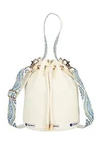 Drawstring Bucket Crossbody