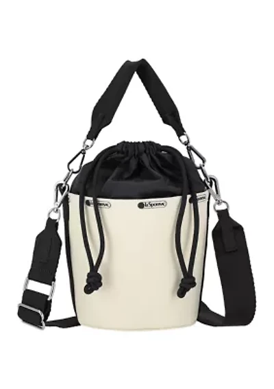 Small Drawstring Bucket Bag